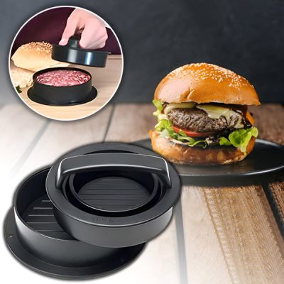 Hamburgerpogácsa prés – tapadásmentes alumínium | BURGIPRESS
